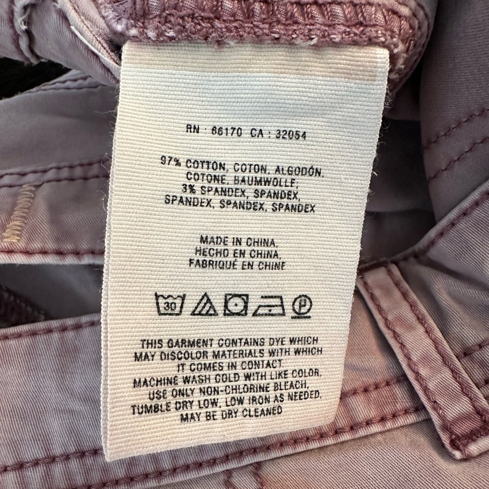 Brand: Hei Hei Size 28 pink washed cargo pants - Picture 5 of 5